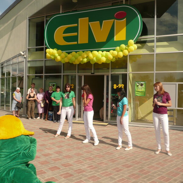 Veikala ELVI Ludzā atklāšana 2007