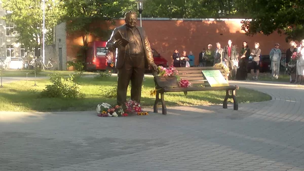 A.Kūkoja pieminekļa atklāšana 2012