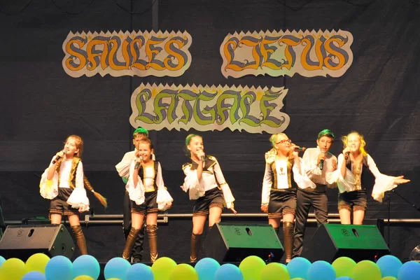 Saules lietus Latgalē 2014