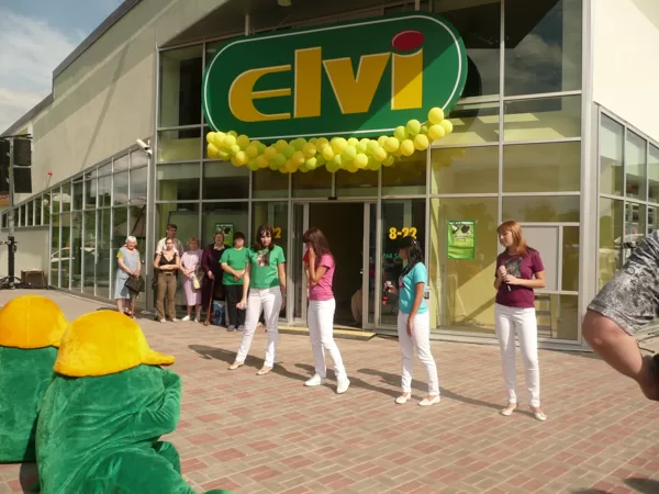 Veikala ELVI Ludzā atklāšana 2007