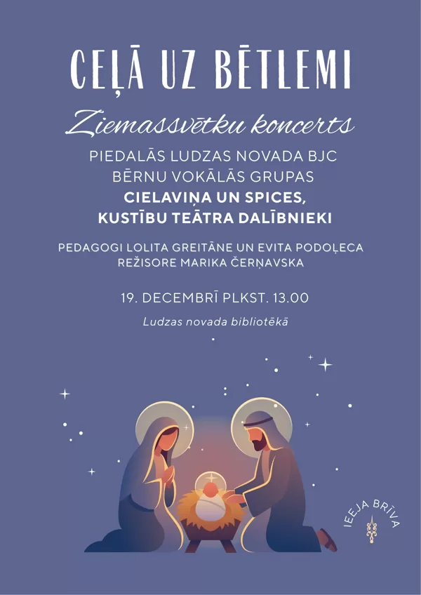 Ziemassvētku koncerts 2025 decembris